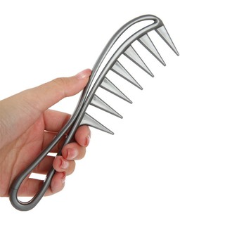 Lược Chải Kiểu Tóc Nam Răng Thưa Tạo Kiểu Xịt Gôm