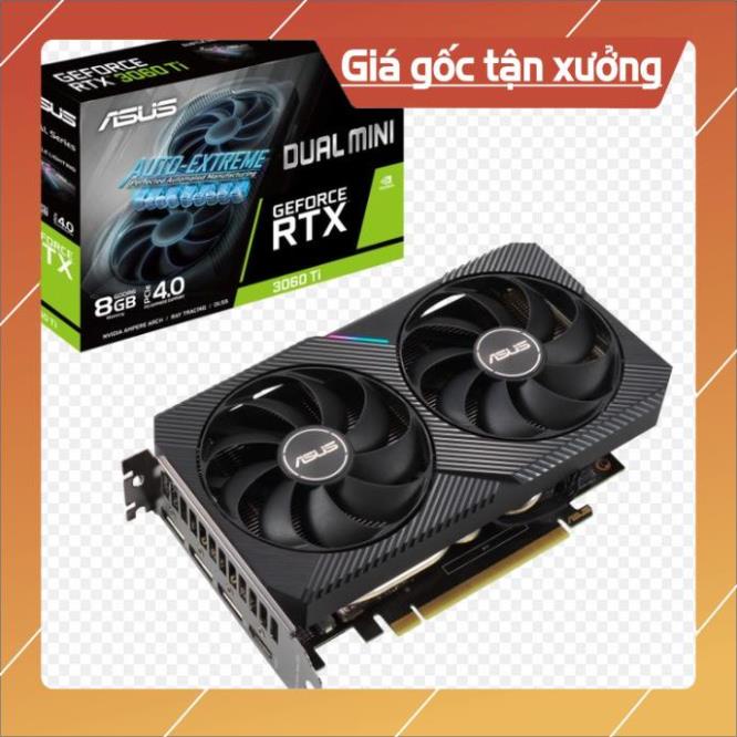 VGA RTX3060Ti, RTX3060 Asus Dual Mini 8GD6 2Fan, card màn hình rtx3060 rtx3060ti