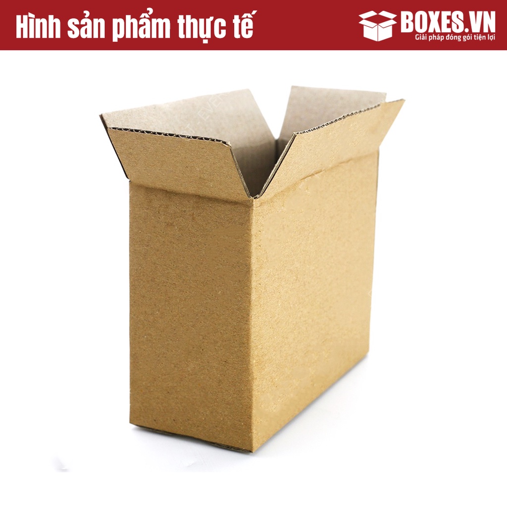 Thùng Carton, Hộp Carton 17x7x13 Đóng Gói Hàng Combo 20 Cái