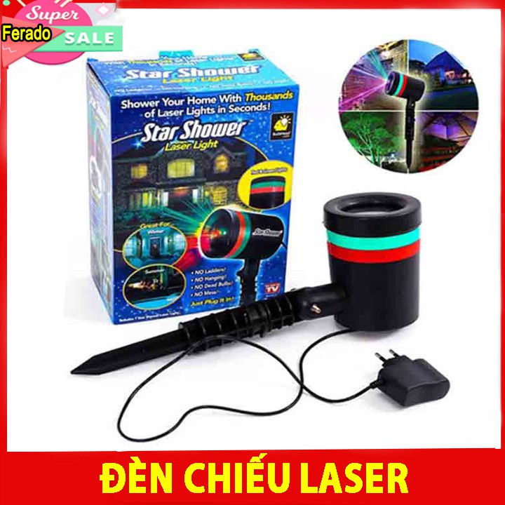 Đèn Laser chiếu sao ngoài trời Star Shower Laser Light