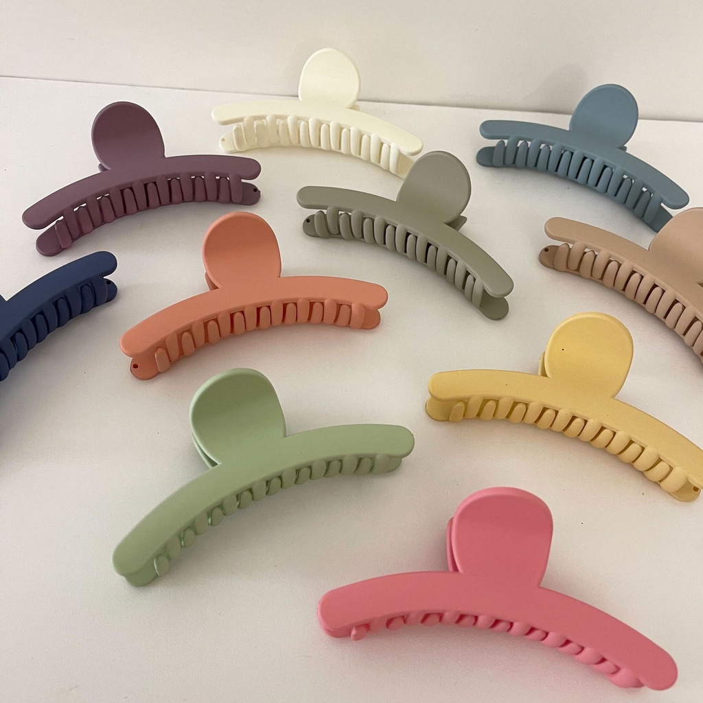 Kẹp Tóc Kiểu Dáng Đơn Giản Dễ Phối Đồ Cho Nữ