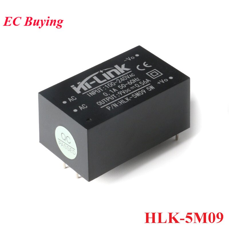 Mô Đun Hạ Áp HLK-5M03 HLK-5M05 HLK-5M09 HLK-5M12 HLK-5M24 AC-DC 220V Sang 5V/3.3V/9V/12V/24V AC HLK