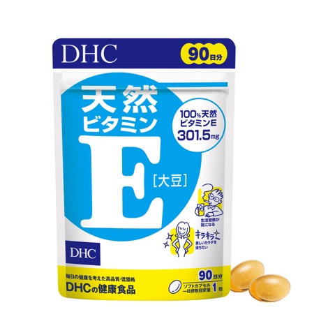 Viên uống DHC Vitamin E điều hòa nội tiết, đẹp da, chống oxy hóa - DHC Vitamin E (30 ngày)