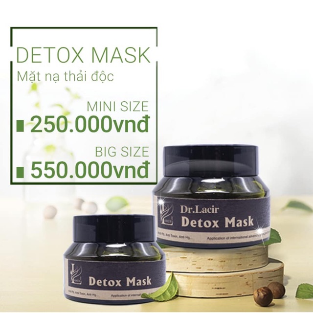 MẶT NẠ THẢI ĐỘC LAMER CARE