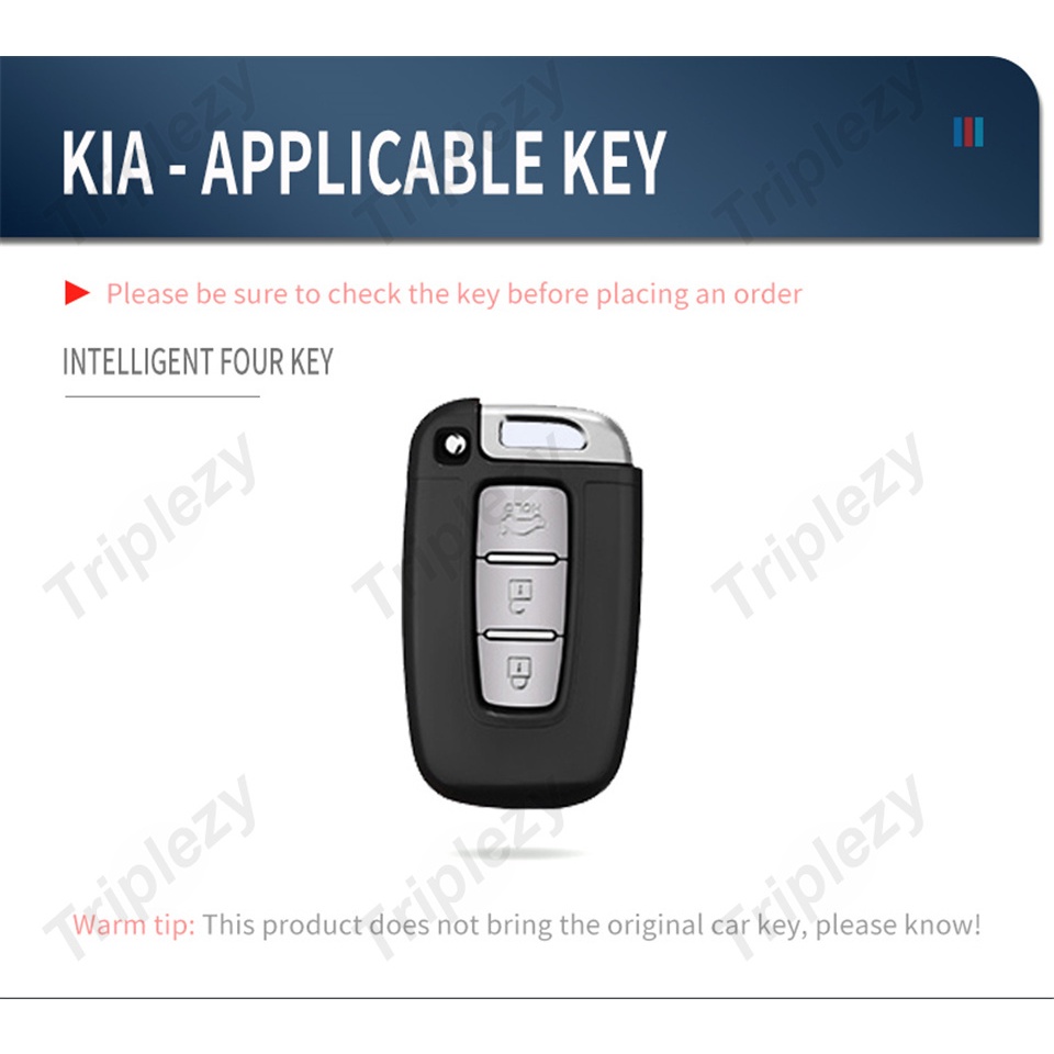 Vỏ Bảo Vệ Chìa Khóa Điều Khiển Từ Xa Bằng Hợp Kim Kẽm Dạ Quang Cho Hyundai IX35 Elantra Sonata 8 9 Kia Sportage K5 K2 Sorento Optima Forte 2015 2016 2013 2014 2012 2011