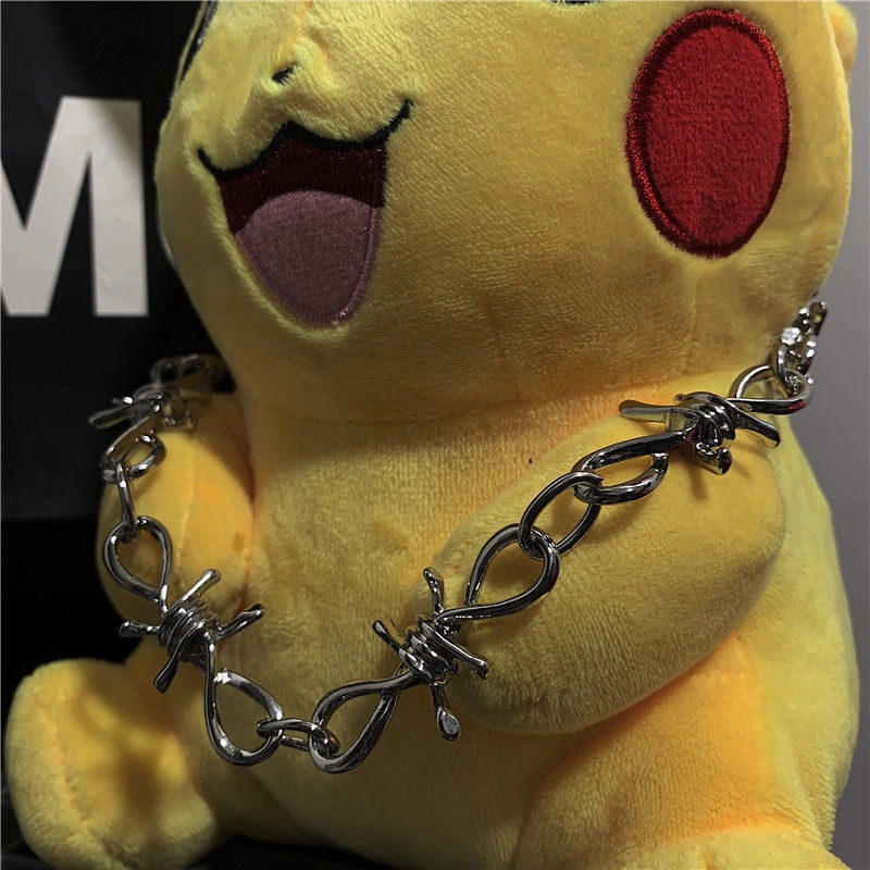 [Giao Hàng Miễn Phí] Vòng Cổ Gai 225053 Dây Chuyền Phong Cách Cá Tính Cho Nam Và Nữ