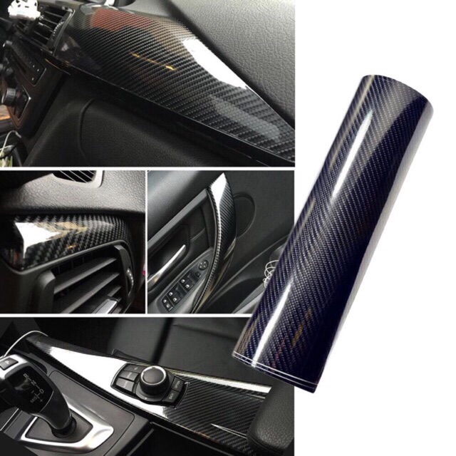 Decal cao cấp vân carbon 5D