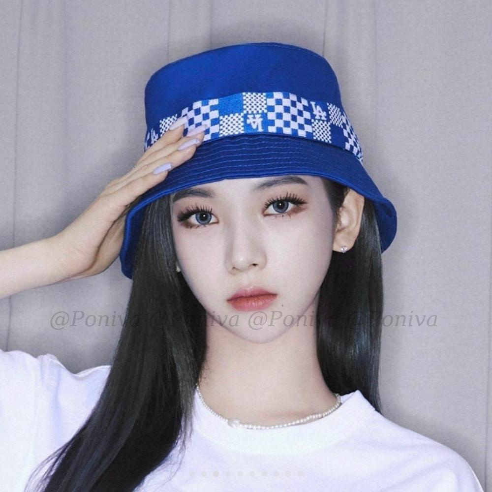 Mũ bucket vành cụp ❤️ Nón tai bèo thêu L.A chất kaki cao cấp form unisex nam nữ N225 PONIVA