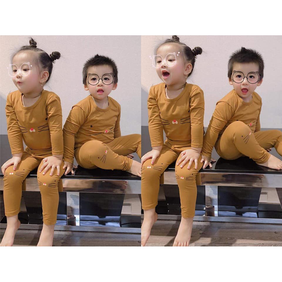Bộ râu mèo cực kute cho bé trai bé gái - br