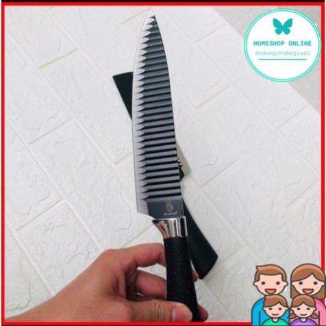 Dao Thái Nhật Lưỡi Gợn Sóng Đầu Nhọn Bằng Thép Không Gỉ HOME SHOP ONLINE sale