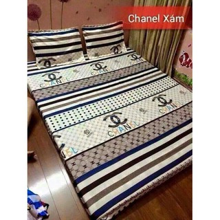 Bộ chăn ra 5 món cao cấp chanel
