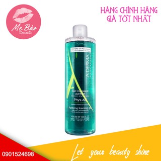 [CHÍNH HÃNG] Sữa rửa mặt Aderma 400ml cho da dầu mụn, nhạy cảm