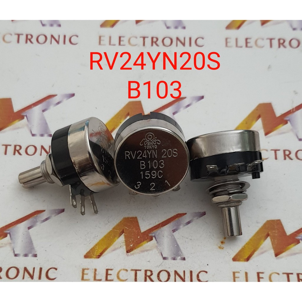 Triết áp RV24YN20S-B103 - 10K 2W TOCOS TOKYO RV24YN 20S B103