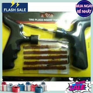 Bộ dụng cụ vá xe không ruột tiện dụng - hàng tiện lợi - giá cạnh tranh