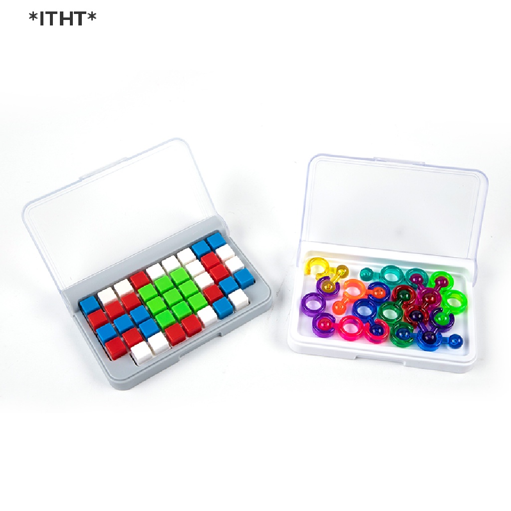 [ITHT] Đồ Chơi Xếp Hình 3D Thông Minh 120 Chi Tiết Tòa Nhà Montessori