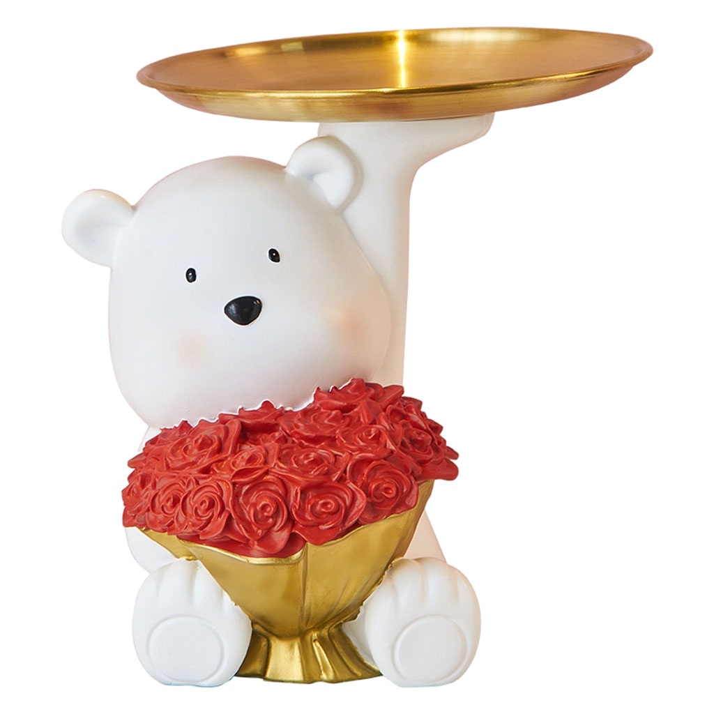 Giá đỡ cho chìa khóa họa tiết gấu dễ thương bắt mắt