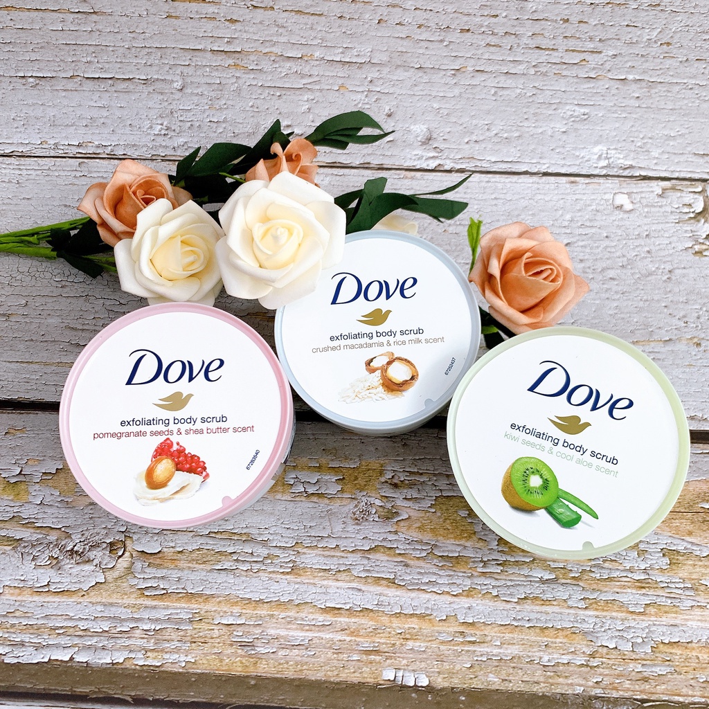 Tẩy tế bào chết body Dove Exfoliating Body Polish  225ml