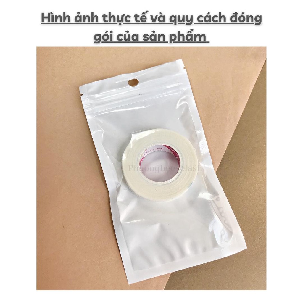 Băng dính nối mi có lỗ thông hơi dùng để dán mi dưới khi nối mi