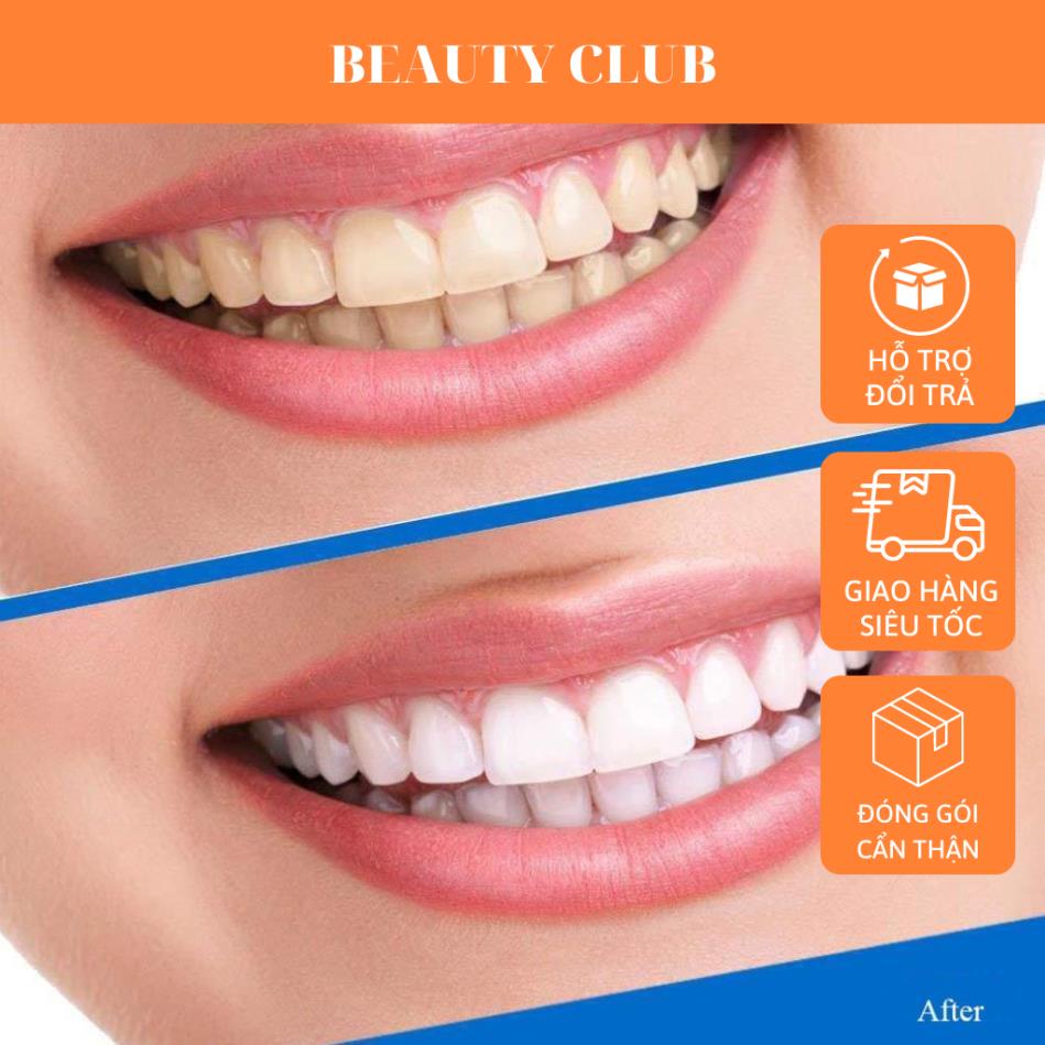 Giá buôn- Full hộp 7 tờ dán trắng răng 5D White Teeth Whitening Strips - Lisa Beauty