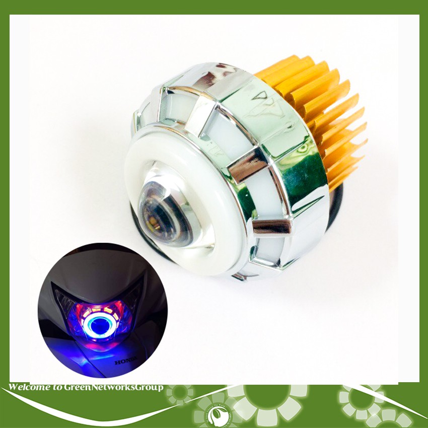 Đèn Pha Led Bi Cầu Lốc Xoáy Kiểu Sọc Greennetworks