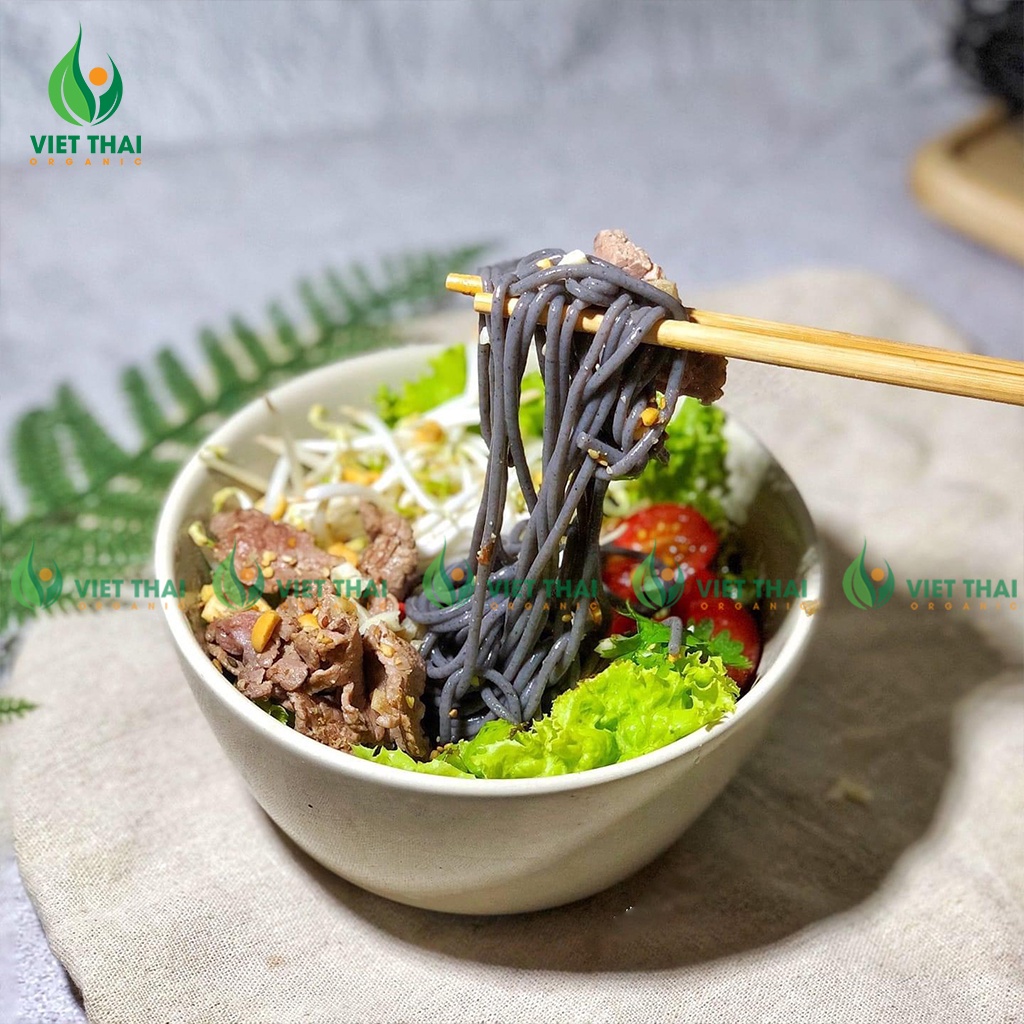 Bún gạo lứt đen Hoàng Minh giảm cân ăn kiêng thực dưỡng eat clean