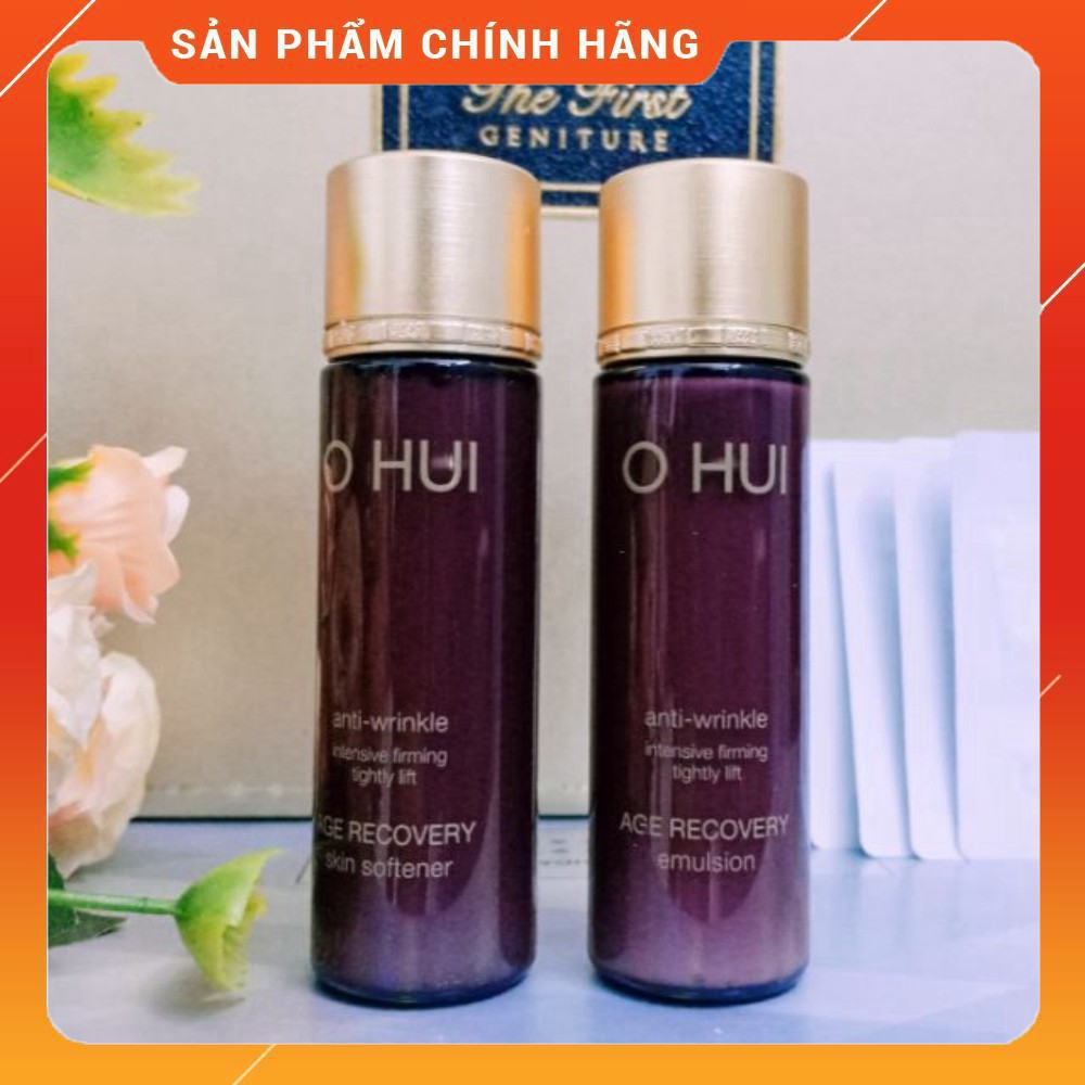 Cặp Nước Hoa Hồng Và Sữa Dưỡng Ohui Baby Collagen giảm nhăn phục hồi lão hóa 20ml + 20ml