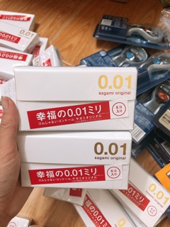 Bao cao su Sagami Original 0.01