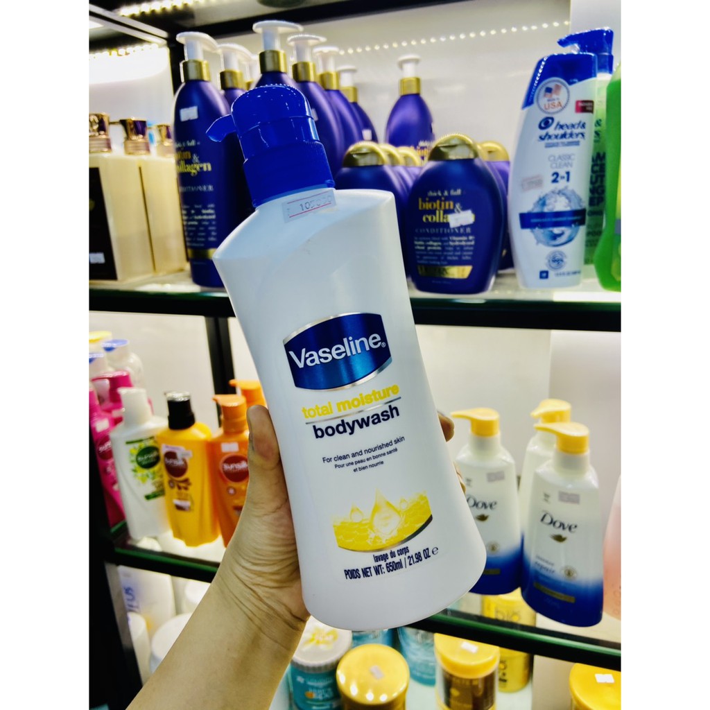 Sữa tắm Vaseline Total Moisture Body Wash