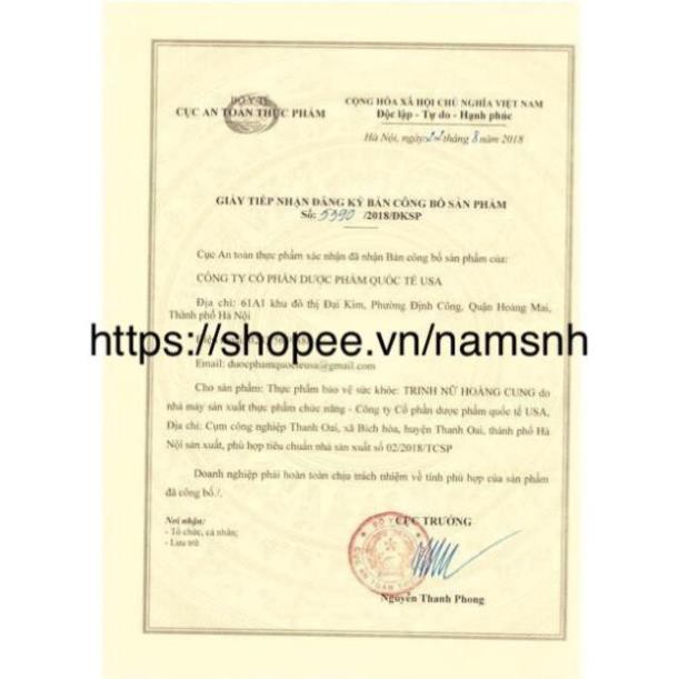 Trinh Nữ Hoàng Cung Hỗ trợ điều trị u xơ tử cung, u nang buồng trứng, u xơ tuyến tiền liệt lọ 50viên