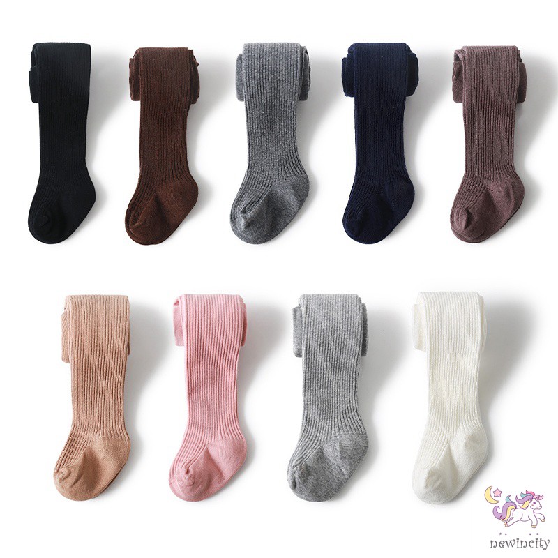 Quần Legging Trơn Màu Cho Bé Gái