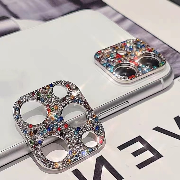 Miếng Dán Bảo Vệ Camera Sau Kiểu Dáng Sang Trọng Dành Cho iPhone 13 Pro Max 11 12 XS X Mini