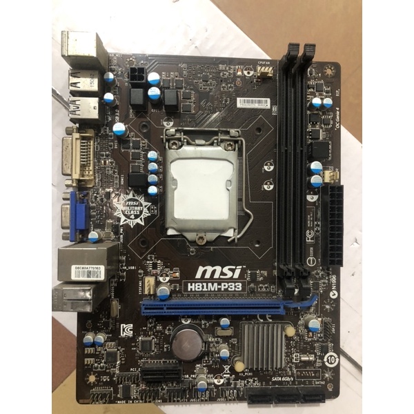 Main MSI h81 P33 đã test kĩ bao test 15 ngày