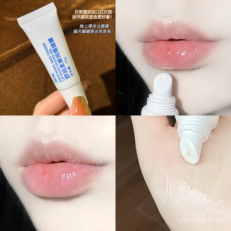 [Hàng mới về] Son dưỡng môi SKAC tẩy tế bào chết dưỡng ẩm làm mờ nếp nhăn cho đôi môi