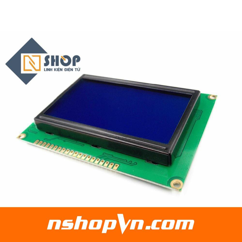 Màn hình Text LCD 2004 Xanh dương - Xanh lá  hiển thị 4 dòng với mỗi dòng 20 ký tự, màn hình có độ bền cao có code mẫu