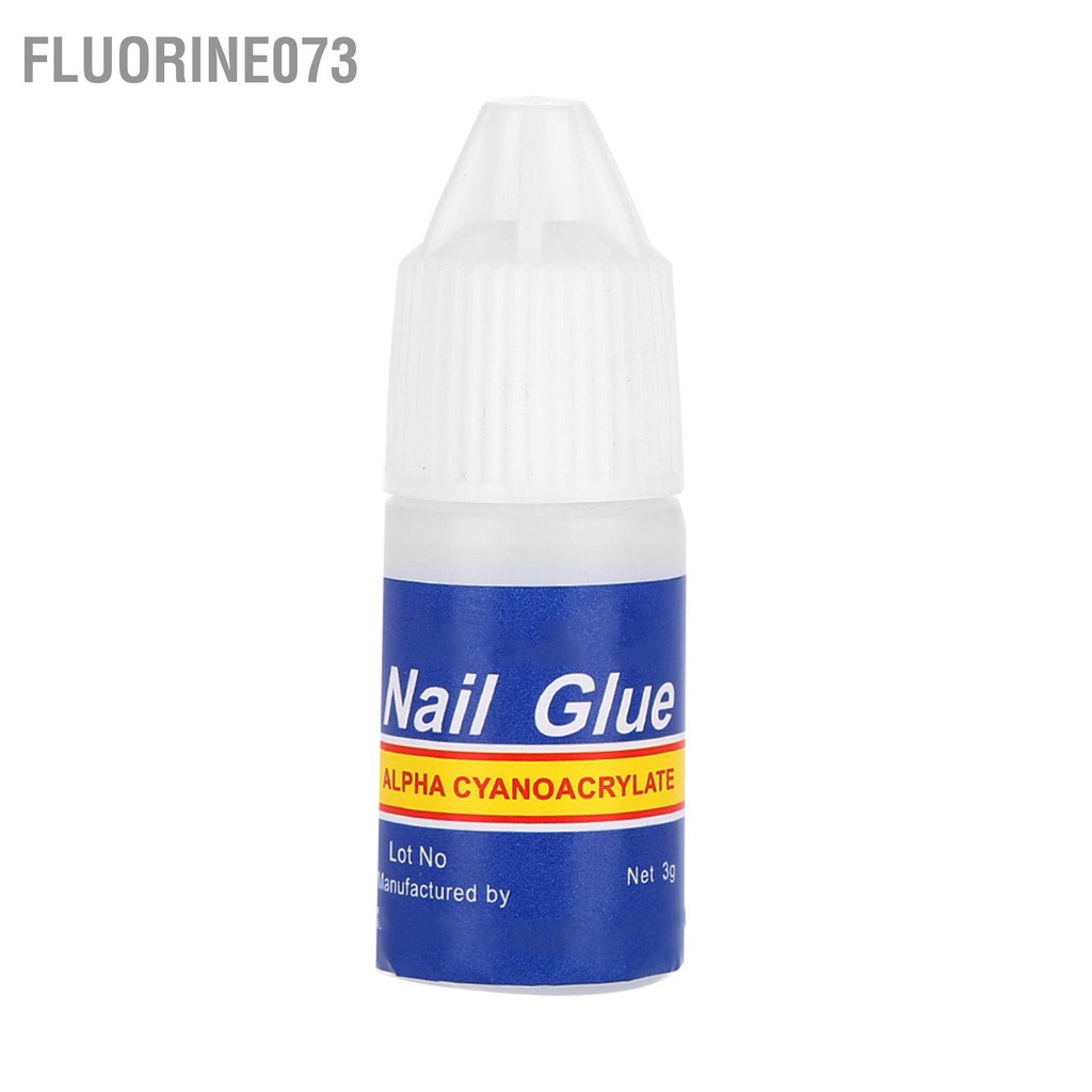 Fluorine073 5 cái 3g Sơn móng tay Keo cho Dán Long lanh Acrylic Thạch trang trí Nail Art UV Gel