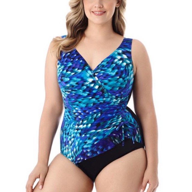 Áo tắm 1 mảnh big size bikini đi biển bơi size 65-75kg | BigBuy360 - bigbuy360.vn