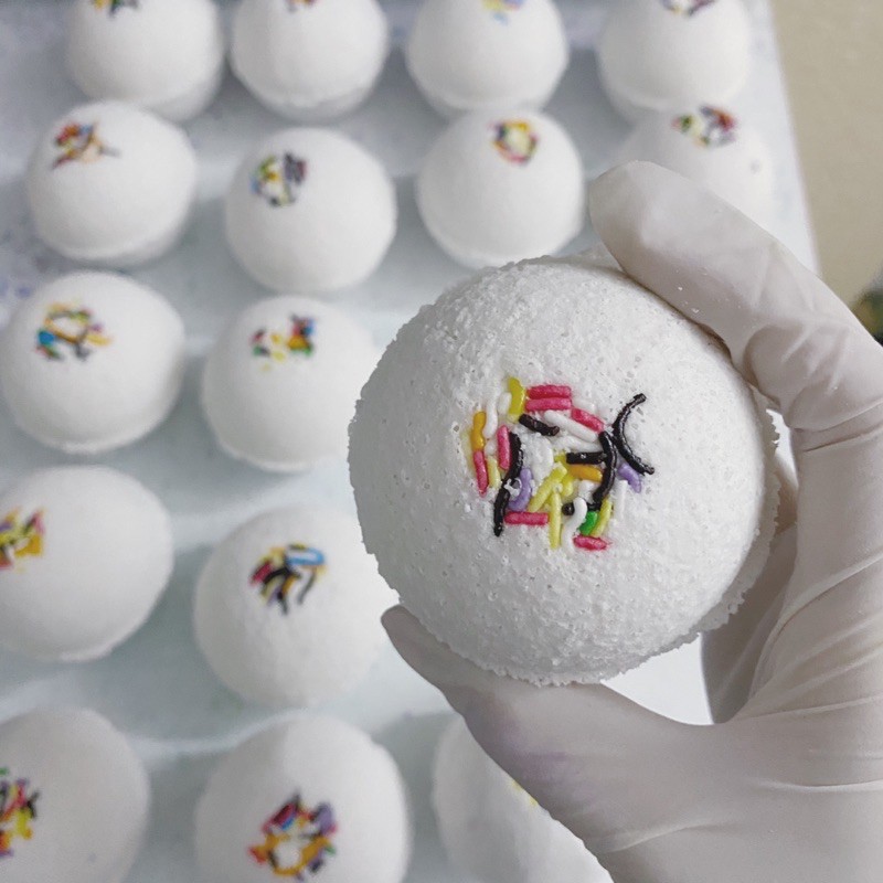 Bom tắm Vani (Vanilla Bath Bomb)