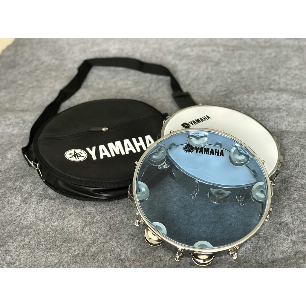 Trống lắc tay - Lục lạc gõ bo Tambourine Yamaha