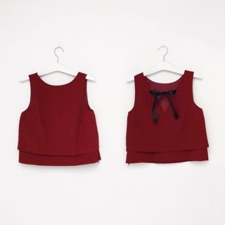 Croptop cột nơ Jubin Studio