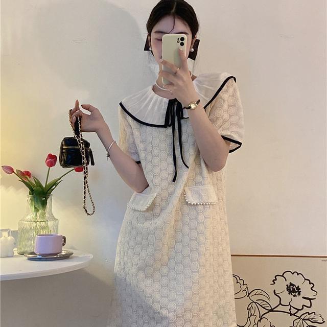 Xiaoxiang Đầm Thêu Hạt Cao Cấp Thời Trang Mùa Hè Dành Cho Nữ