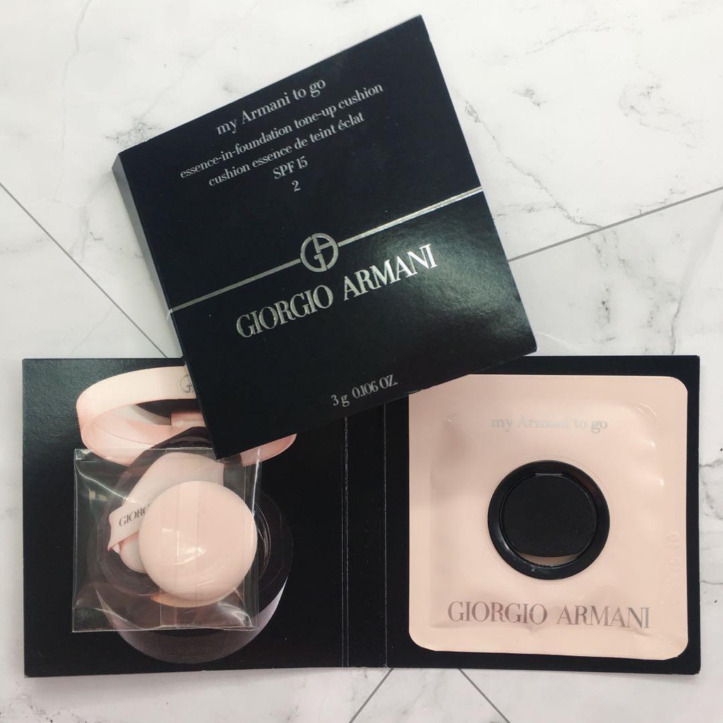 Phấn nước Giorgio Armani My Armani To Go Tone-Up Cushion Foundation
