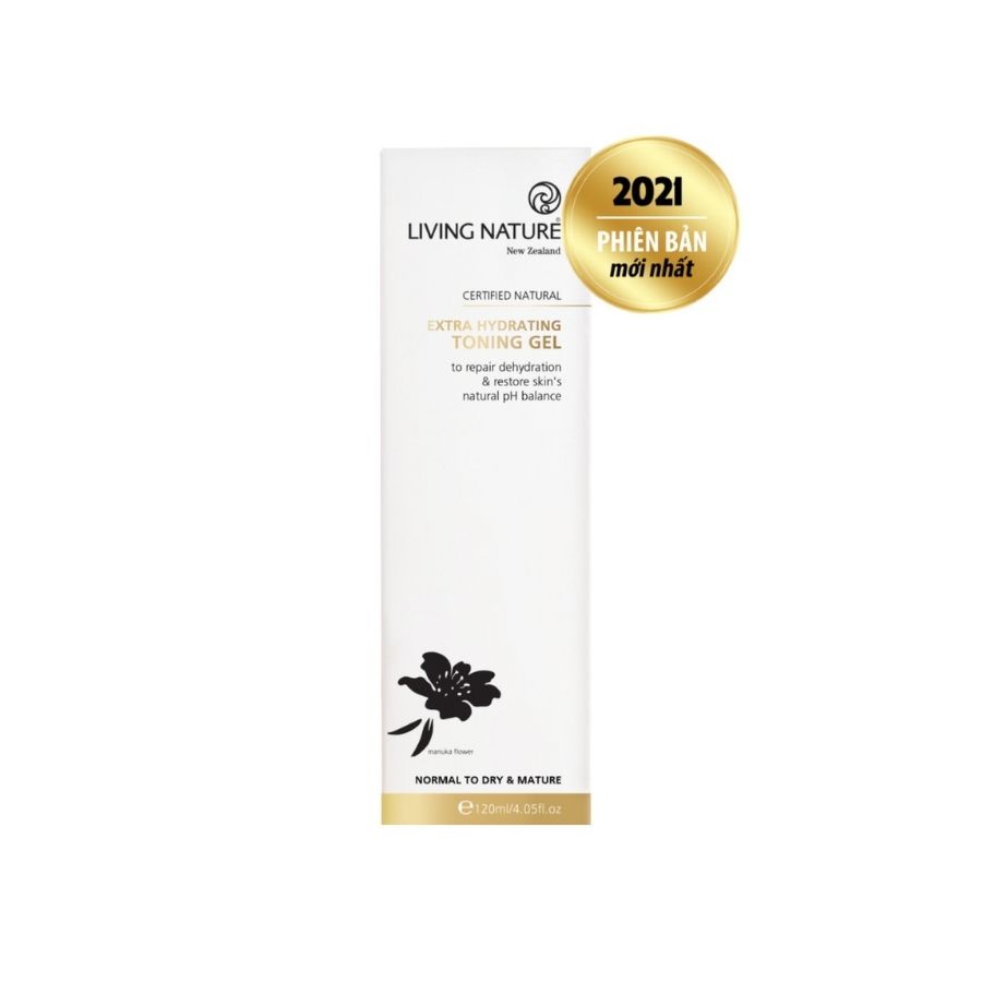 [Hỏa tốc] [Bản mới] Gel siêu dưỡng ẩm Living Nature Extra Hydrating Toning Gel 120ml