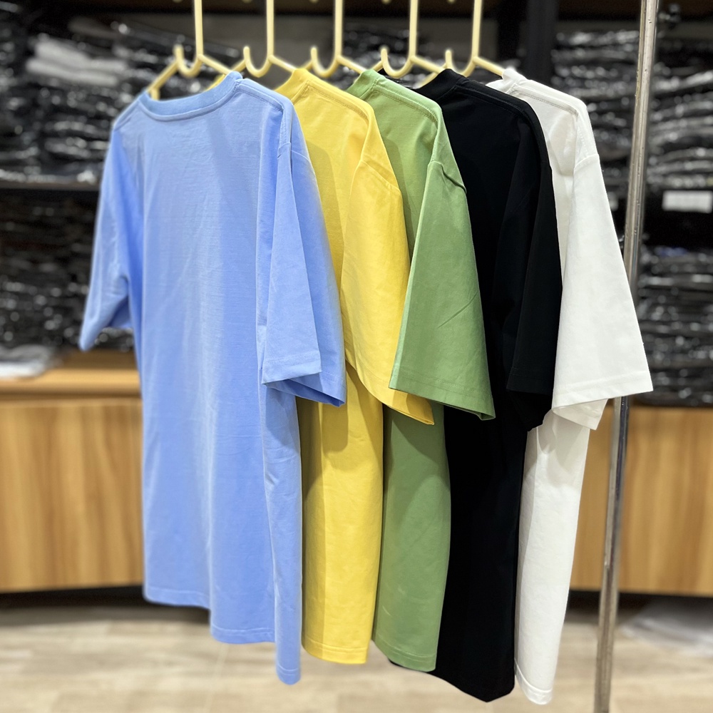 Áo thun Unisex Bosimaz TS013 cổ tròn tay lỡ phom rộng in hình thỏ, thun contton 100%, vải đẹp dày, thoáng mát.