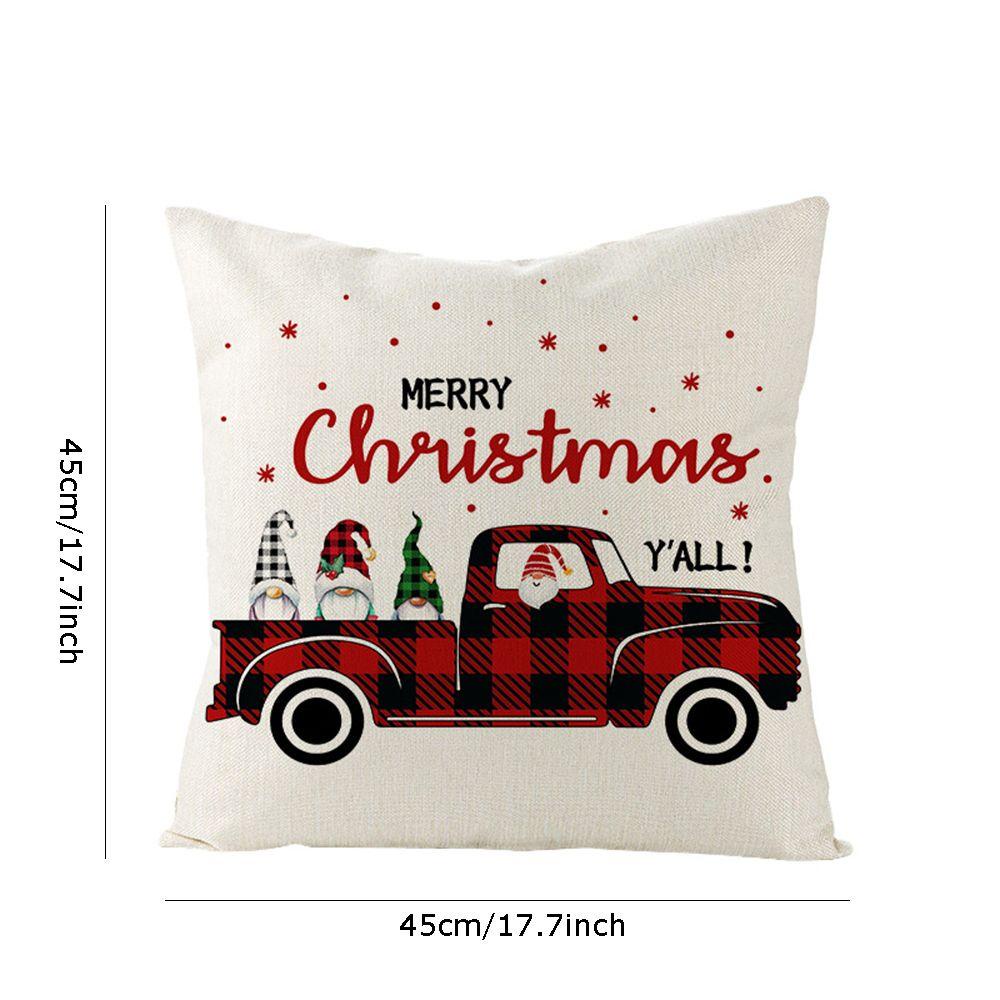 Vỏ Gối Sofa Trang Trí Họa Tiết Giáng Sinh Thời Trang