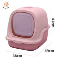 Nhà Vệ Sinh Cho Mèo Có Nắp Siêu Dễ Thương (Tặng Kèm Xẻng)