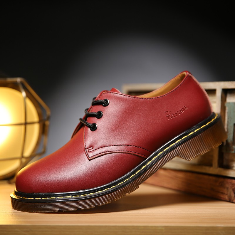 Giày Bốt Da Dr.Martens Martin Cổ Thấp Thời Trang Cho Nam Và Nữ