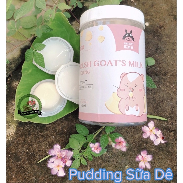 Pudding sữa dê jonsanty 18g. Thức ăn dinh dưỡng cho hamster