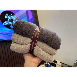 Khăn tắm Muji xuất Nhật - Set 2 khăn