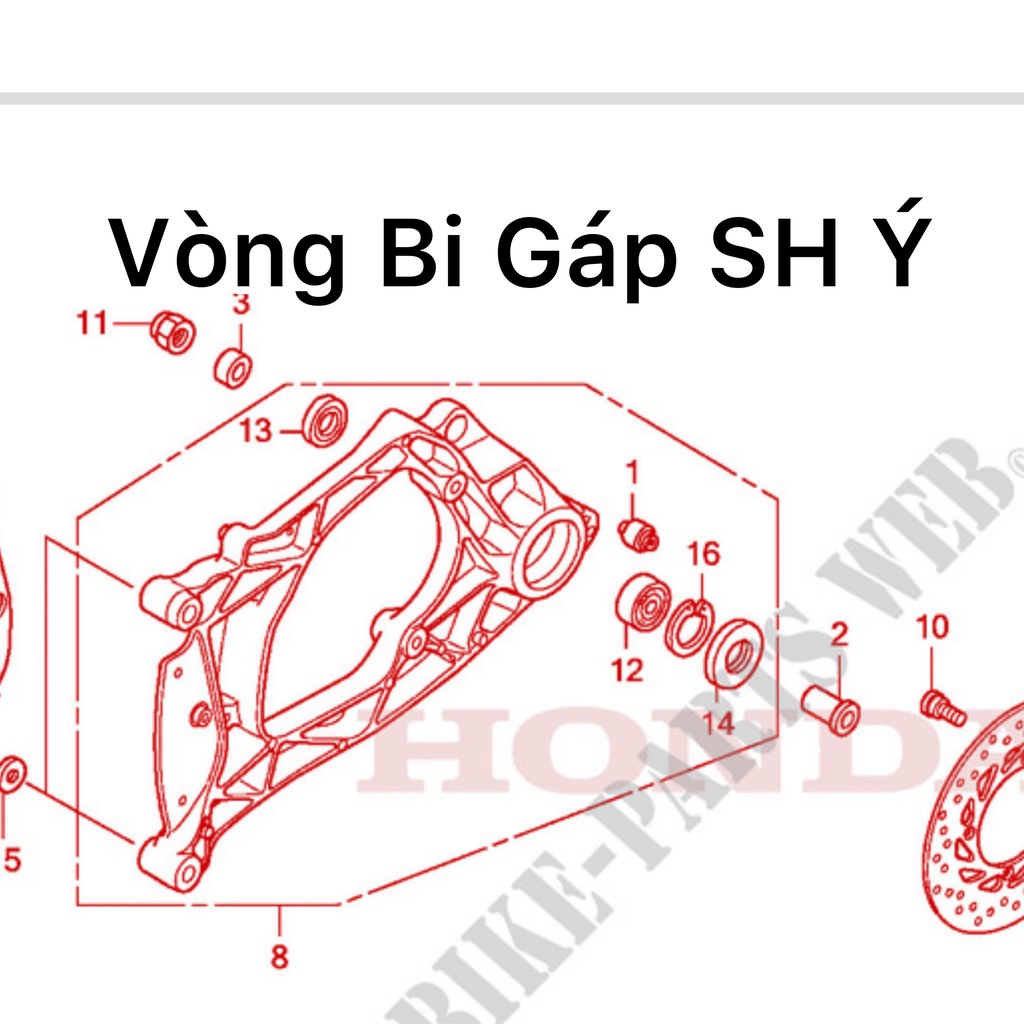 Vòng bi Gáp Sh Ý , Dylan , Ps