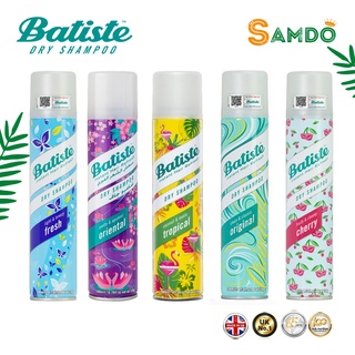 Dầu Gội Khô Batiste Dry Shampoo Giúp Làm Sạch, Tóc Bồng Bềnh 200ml